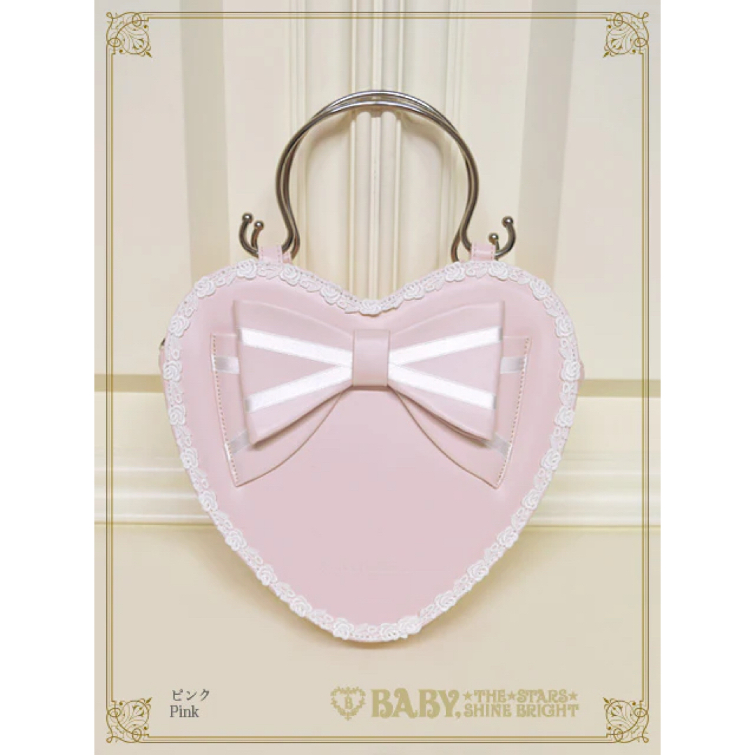 BABY,THE STARS SHINE BRIGHT - リボンハートBagの通販 by ᕱ BABY,THE STARS SHINE BRIGHT - リボンハートBagの通販 by ᕱ