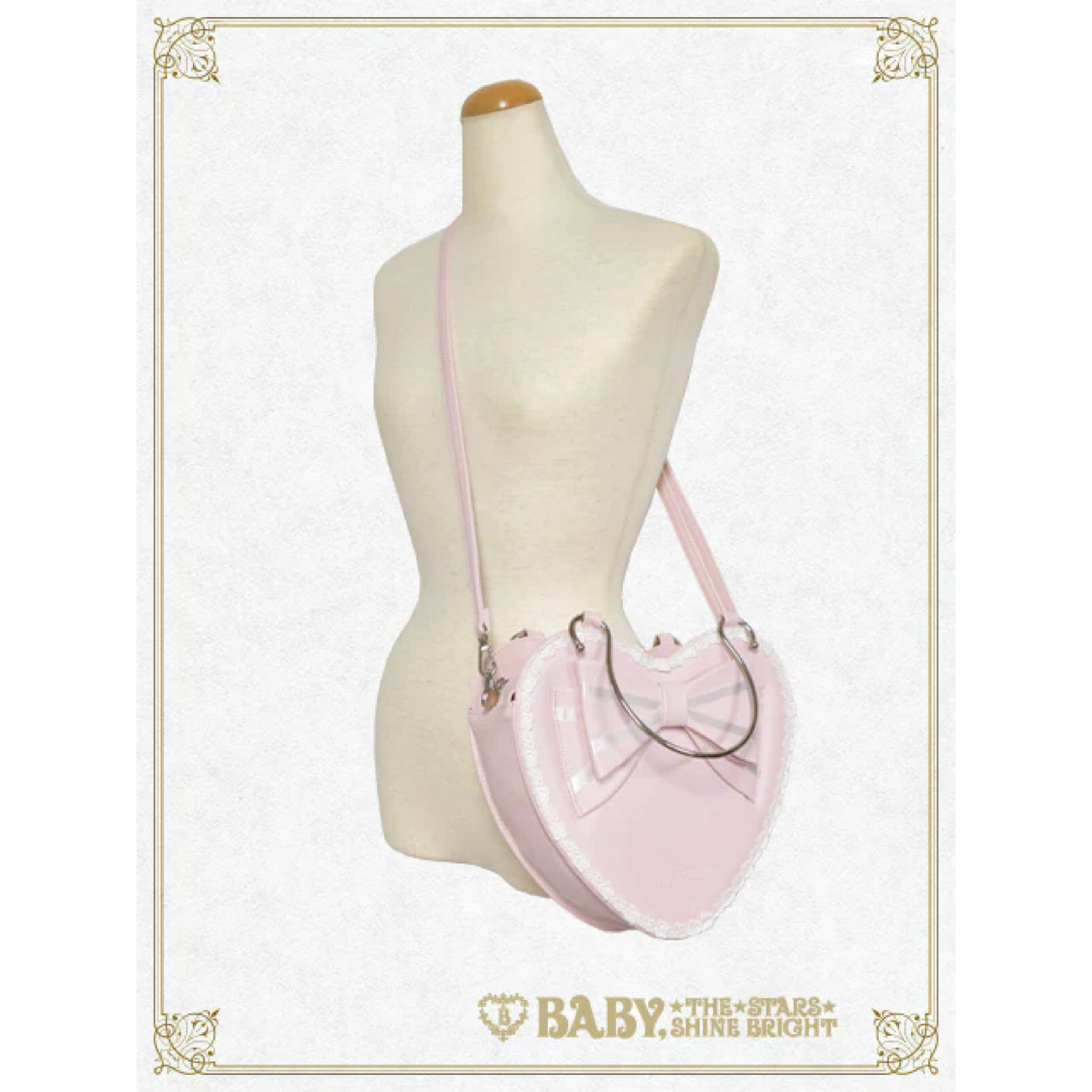 BABY,THE STARS SHINE BRIGHT - リボンハートBagの通販 by ᕱ BABY,THE STARS SHINE BRIGHT - リボンハートBagの通販 by ᕱ