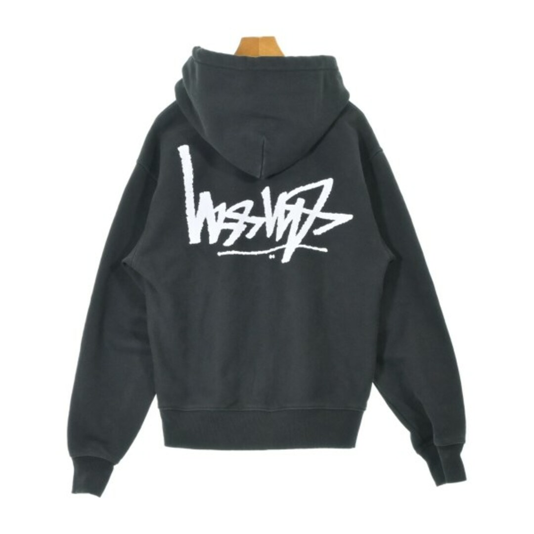 STUSSY - STUSSY ステューシー パーカー M 黒 【古着】【中古 STUSSY - STUSSY ステューシー パーカー M 黒 【古着】【中古