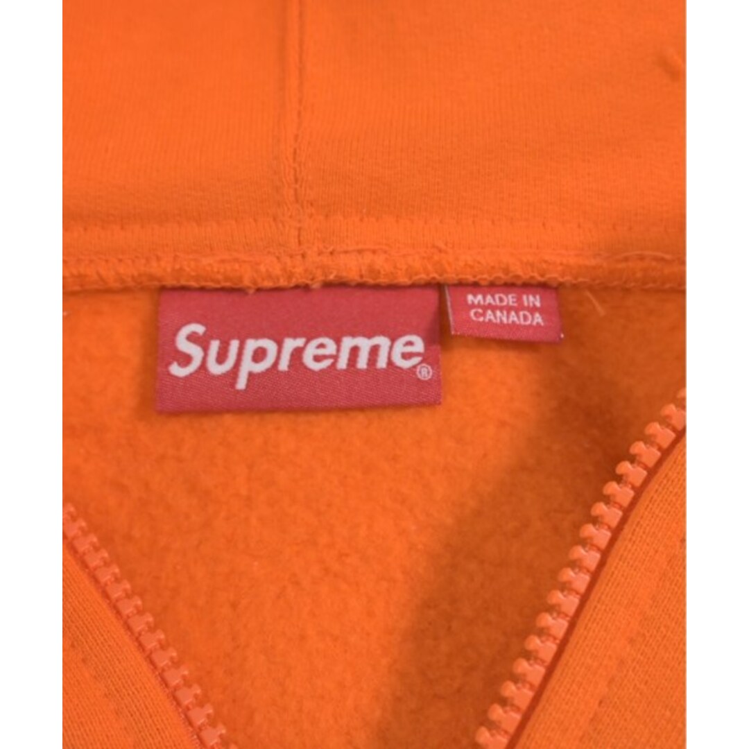 Supreme - Supreme シュプリーム パーカー L オレンジ 【古着 Supreme - Supreme シュプリーム パーカー L オレンジ 【古着