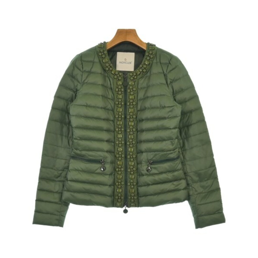 MONCLER - MONCLER モンクレール ブルゾン(その他) 1(S位) 緑 MONCLER - MONCLER モンクレール ブルゾン(その他) 1(S位) 緑
