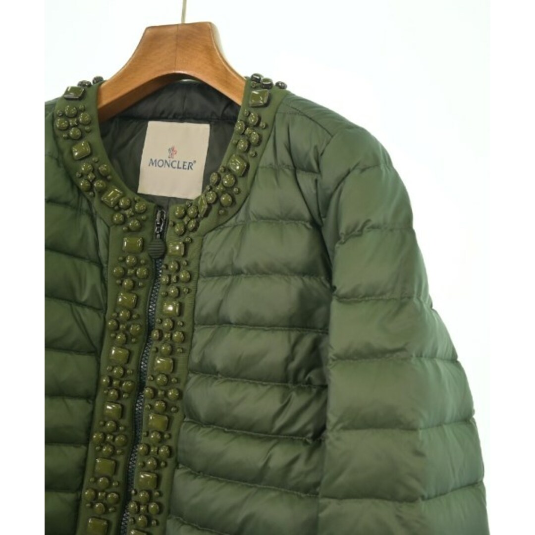 MONCLER - MONCLER モンクレール ブルゾン(その他) 1(S位) 緑 MONCLER - MONCLER モンクレール ブルゾン(その他) 1(S位) 緑