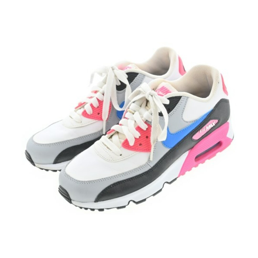 NIKE - NIKE ナイキ スニーカー 25cm 白xピンクx青xグレー等 NIKE - NIKE ナイキ スニーカー 25cm 白xピンクx青xグレー等