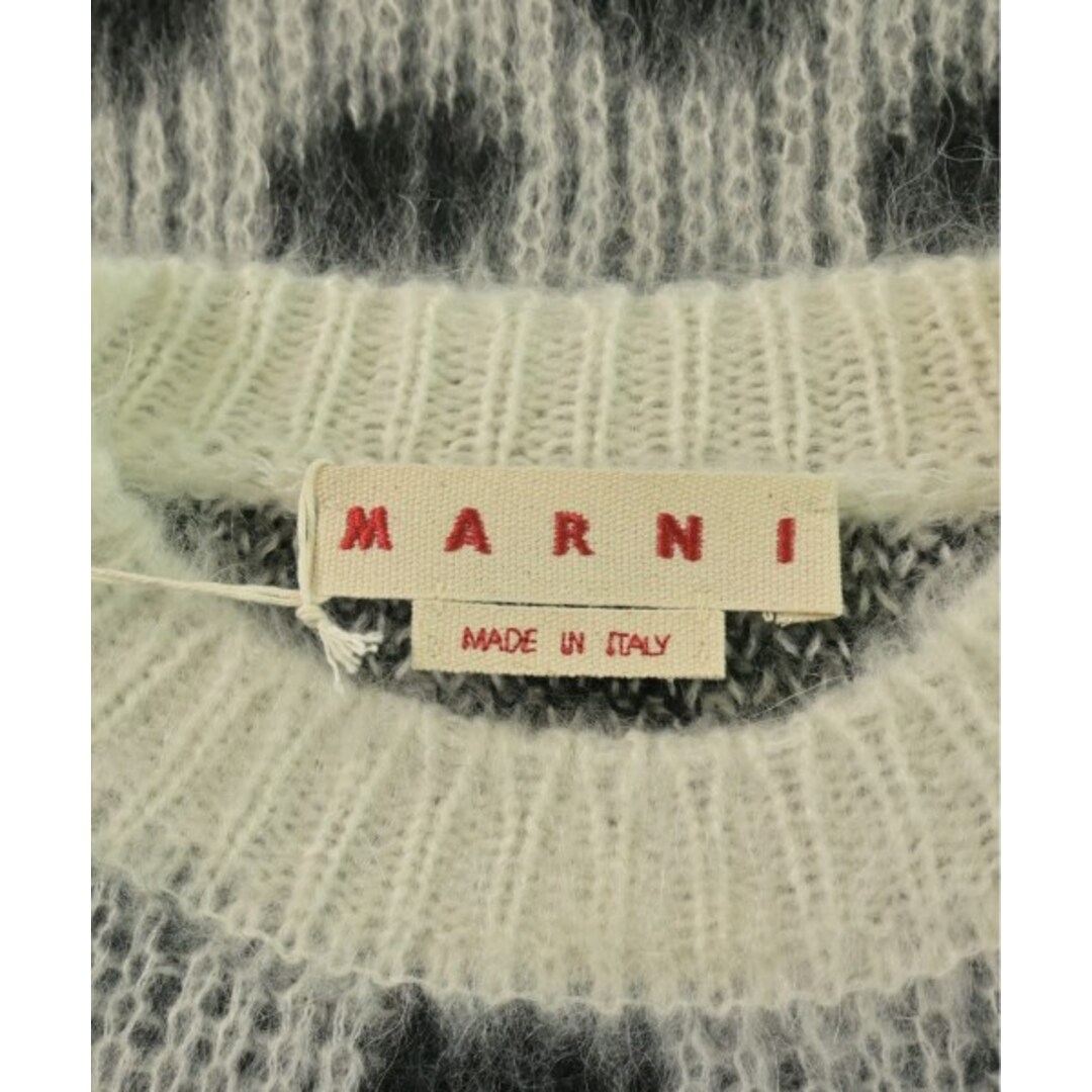 MARNI - MARNI マルニ ニット・セーター 46(M位) 白x黒(ドット MARNI - MARNI マルニ ニット・セーター 46(M位) 白x黒(ドット