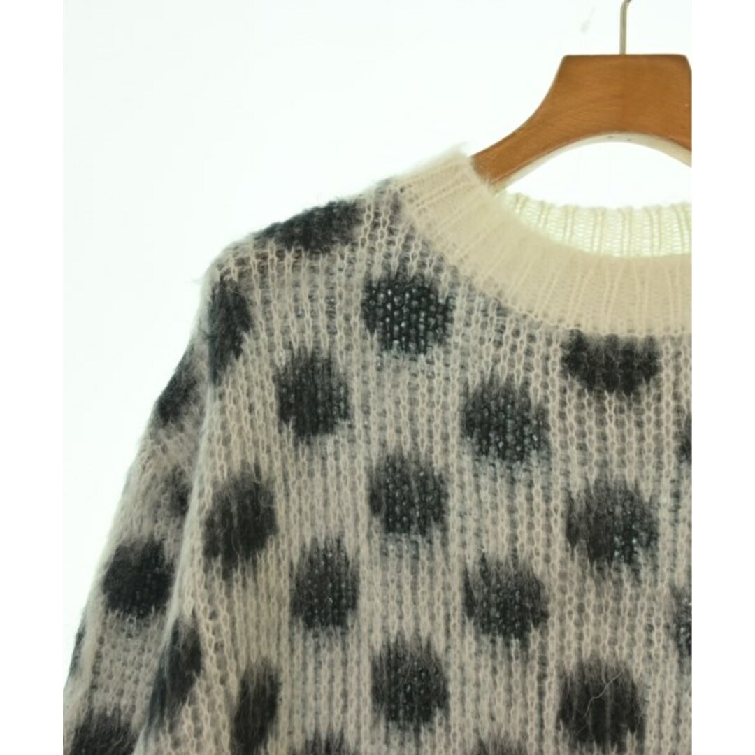 MARNI - MARNI マルニ ニット・セーター 46(M位) 白x黒(ドット MARNI - MARNI マルニ ニット・セーター 46(M位) 白x黒(ドット