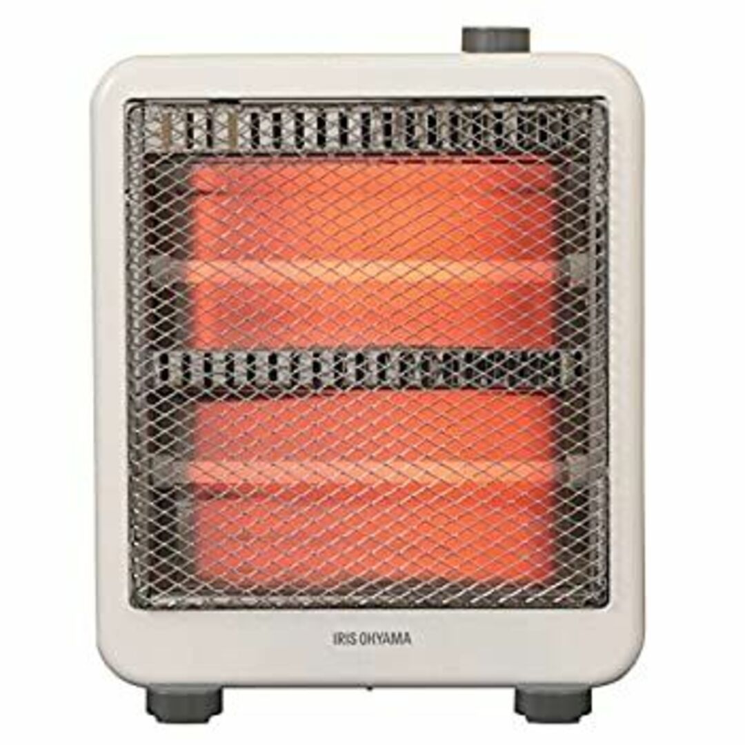アイリスオーヤマ 電気ストーブ 速暖 転倒時電源OFF 400W/800W 2段階切替 軽量 EHT-800W スマホ/家電/カメラの冷暖房/空調(ストーブ)の商品写真