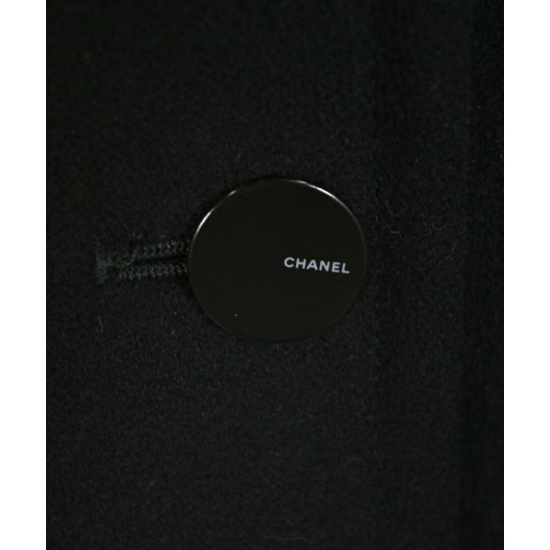 CHANEL - CHANEL シャネル コート(その他) 38(S位) 黒 【古着 CHANEL - CHANEL シャネル コート(その他) 38(S位) 黒 【古着