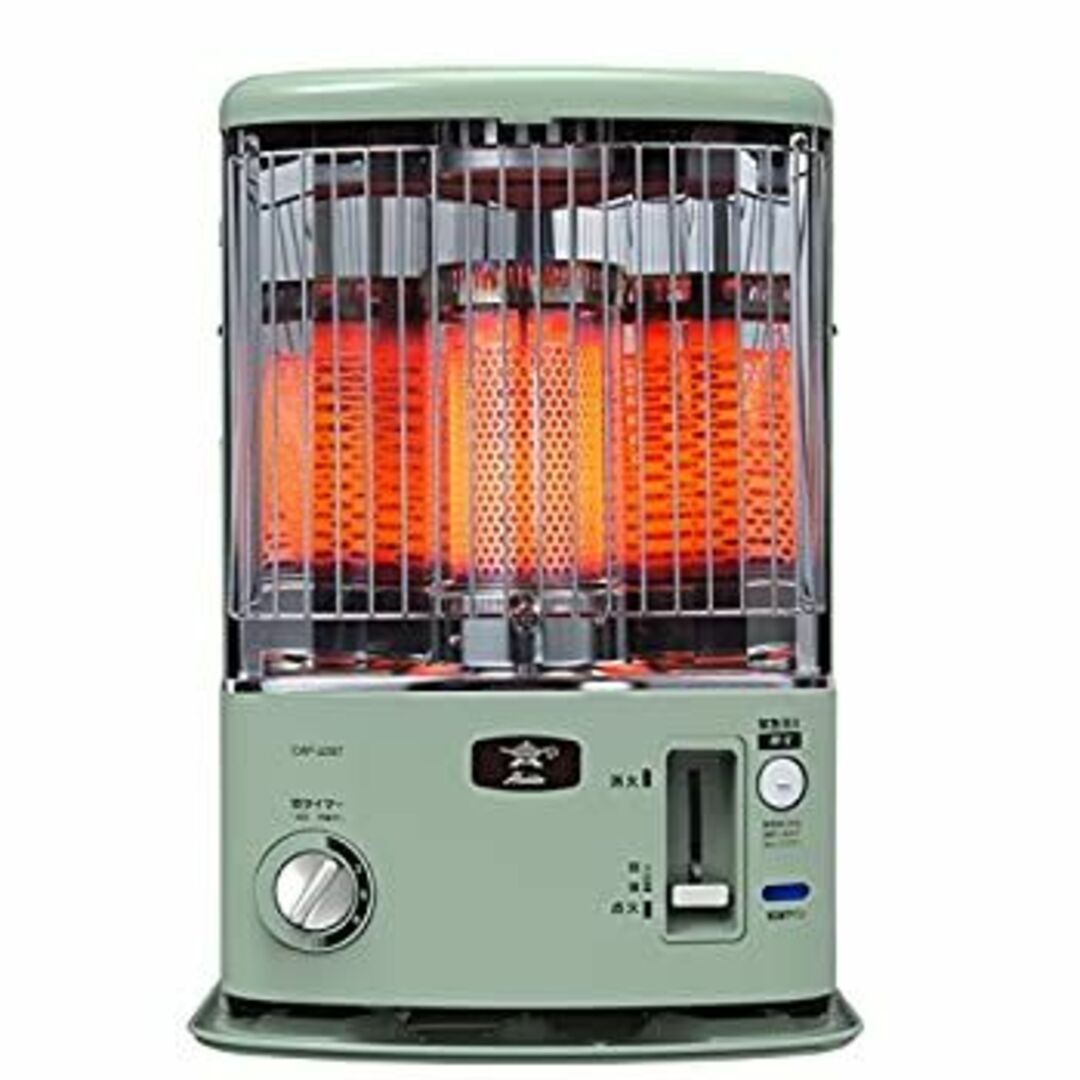 アラジン 石油ストーブ CAP-U288 グリーン スマホ/家電/カメラの冷暖房/空調(ストーブ)の商品写真