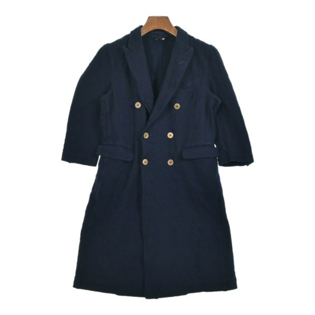 COMME des GARCONS - COMME des GARCONS コート(その他) S 紺 COMME des GARCONS - COMME des GARCONS コート(その他) S 紺
