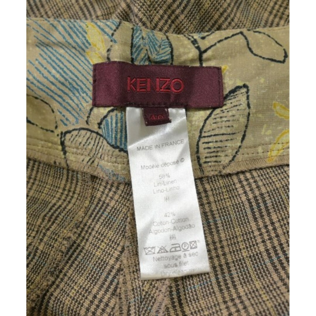 KENZO - KENZO パンツ(その他) 40(M位) 茶系xベージュ系 KENZO - KENZO パンツ(その他) 40(M位) 茶系xベージュ系