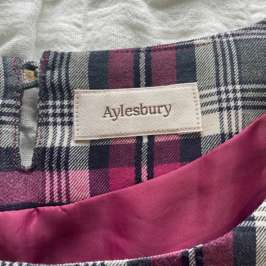 Aylesbury(アリスバーリー)のAylesbury アリスバーリー セットアップ チェック ピンク 9 M レディースのレディース その他(セット/コーデ)の商品写真