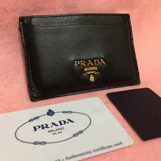 プラダ(PRADA)のPRADA☆パスケース☆定期入れ☆サフィアーノ(名刺入れ/定期入れ)