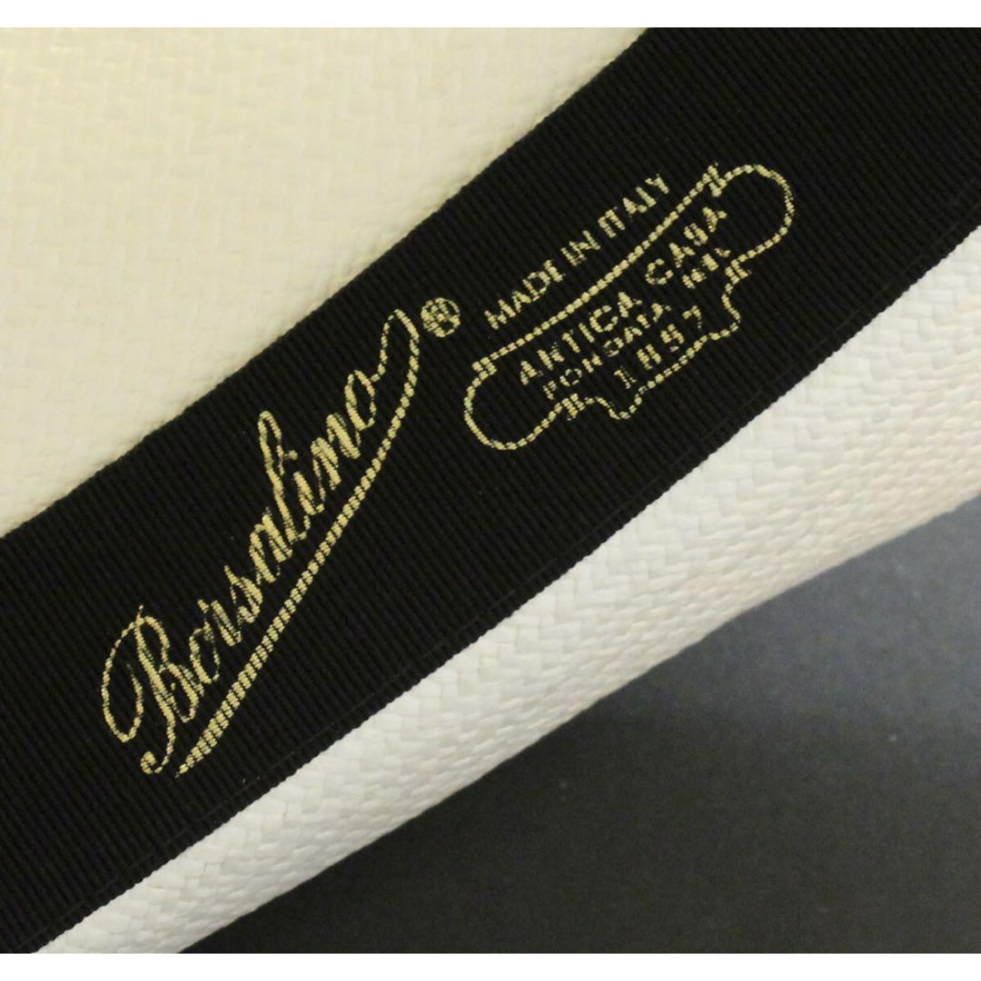 Borsalino - 2920◇ボルサリーノ◇高級パナマ帽◇61(実寸61 Borsalino - 2920◇ボルサリーノ◇高級パナマ帽◇61(実寸61