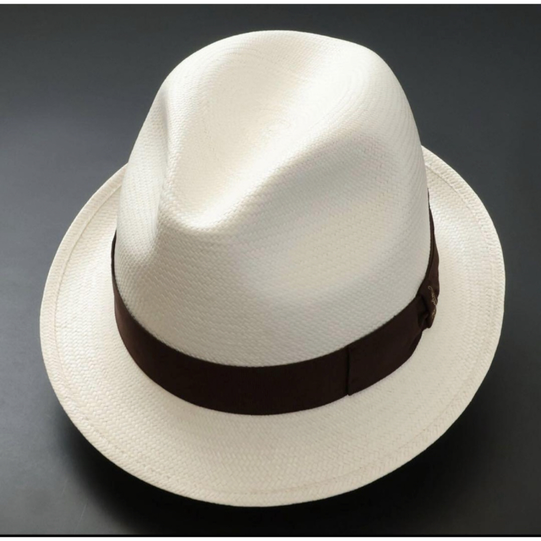 Borsalino - 2921◇ボルサリーノ◇高級パナマ帽◇59(実寸58.5 Borsalino - 2921◇ボルサリーノ◇高級パナマ帽◇59(実寸58.5