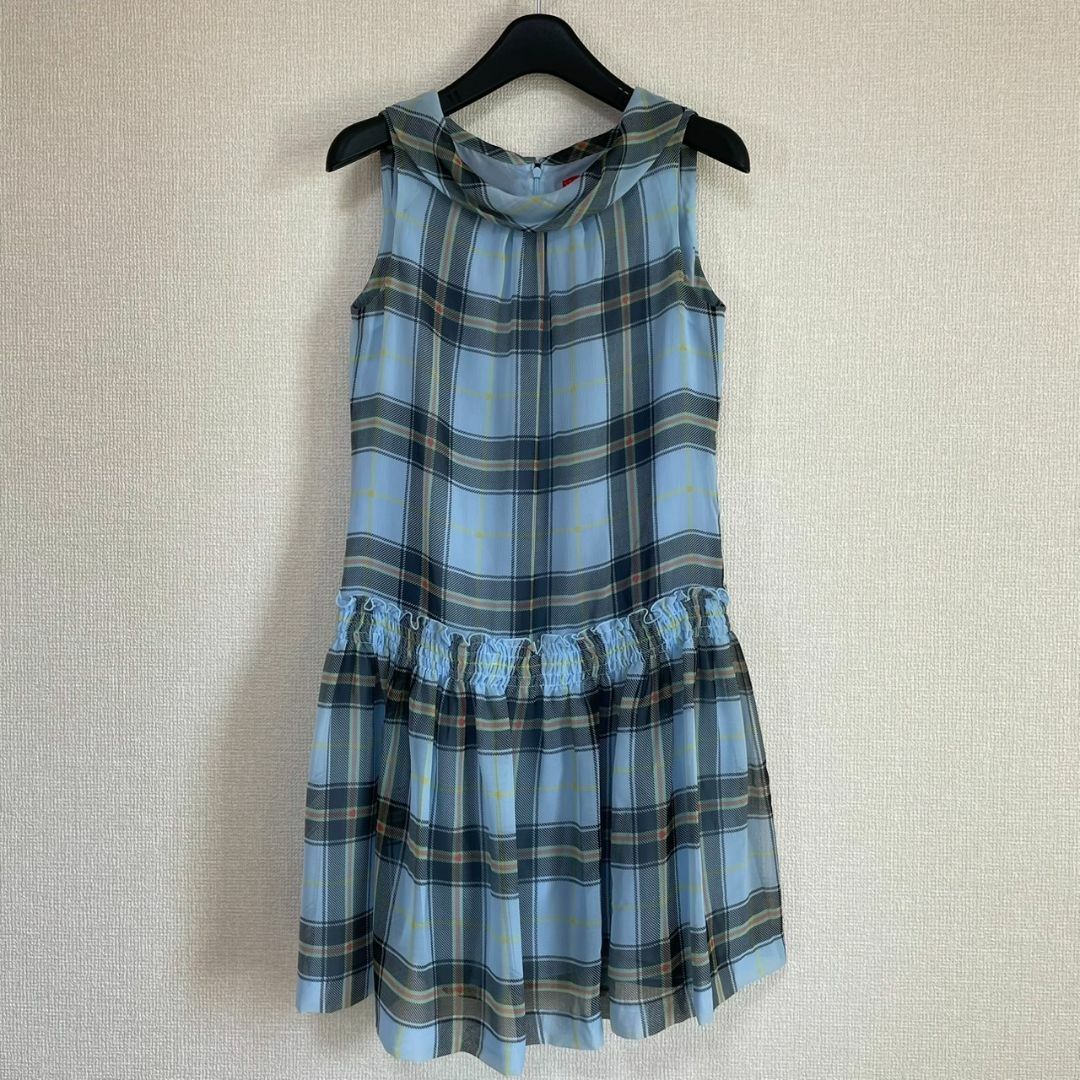 Yorkland - ヨークランド YORKLAND チェック ワンピース 7AR Yorkland - ヨークランド YORKLAND チェック ワンピース 7AR