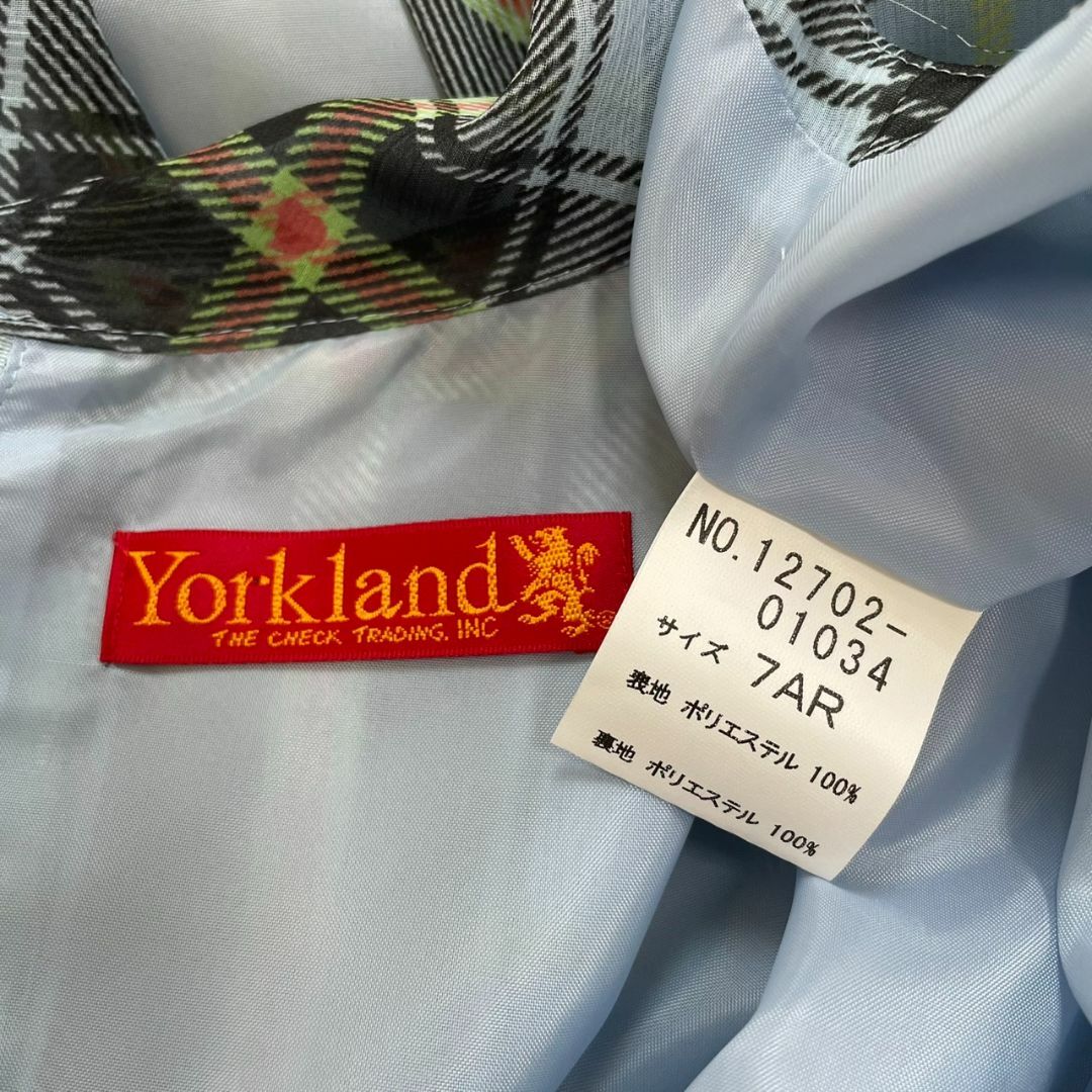 Yorkland - ヨークランド YORKLAND チェック ワンピース 7AR Yorkland - ヨークランド YORKLAND チェック ワンピース 7AR
