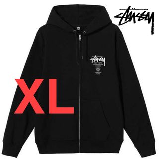 STUSSY - 激レア 黒タグ old stussy パーカー フーディー 両面 STUSSY - 激レア 黒タグ old stussy パーカー フーディー 両面