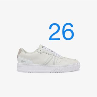 LACOSTE - 新品未使用 ラコステ スニーカー ホワイト 26の通販 LACOSTE - 新品未使用 ラコステ スニーカー ホワイト 26の通販