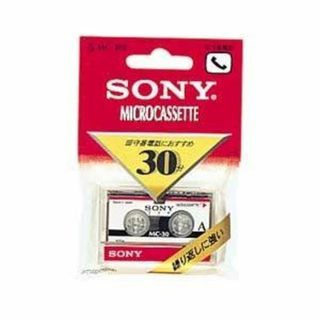 ソニー(SONY) マイクロカセット 30分 MC-30B cm3dmju(その他)