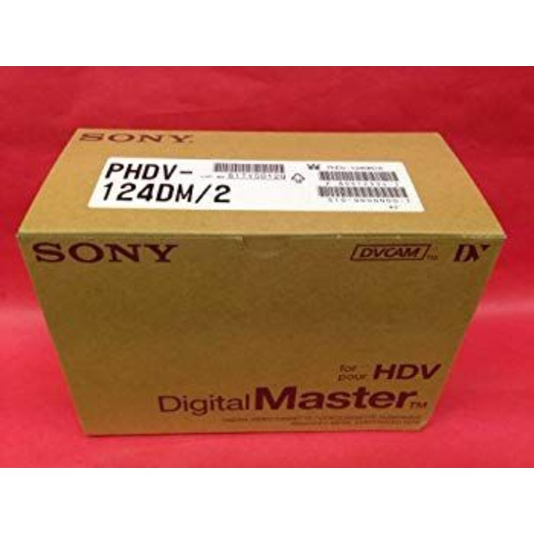 国内正規品 SONY ソニー HDVビデオテープ PHDV-124DM 10本セット 9jupf8b スマホ/家電/カメラのテレビ/映像機器(その他)の商品写真