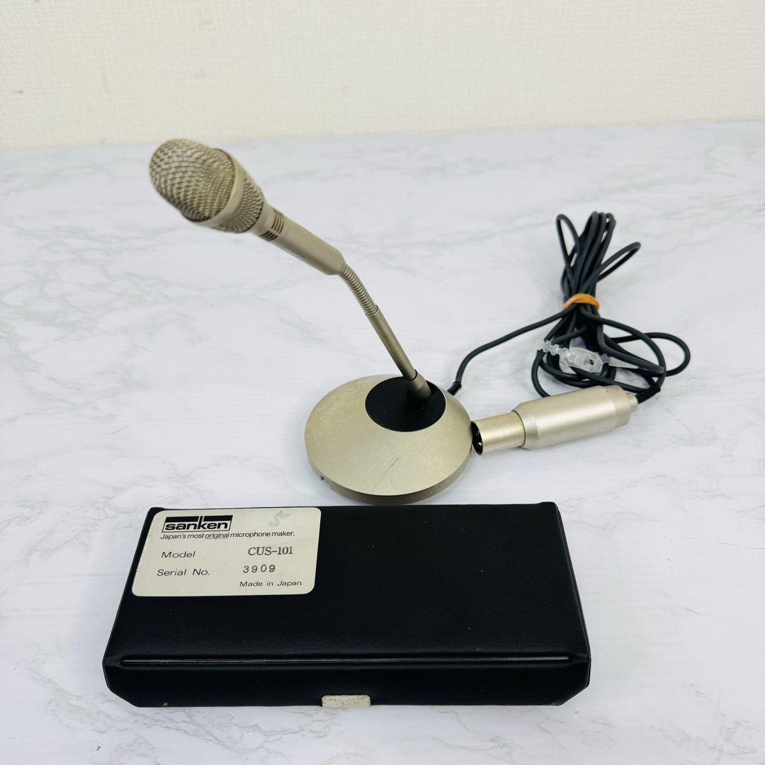 sanken コンデンサマイク CUS-101 TS-101 WPS-101 ①の通販 by sanken コンデンサマイク CUS-101 TS-101 WPS-101 ①の通販 by