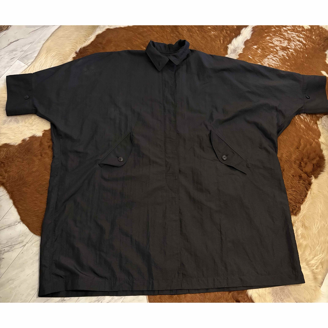 ISSEY MIYAKE - Issey Miyake イカコート 80年代 ブラック 筆 ISSEY MIYAKE - Issey Miyake イカコート 80年代 ブラック 筆