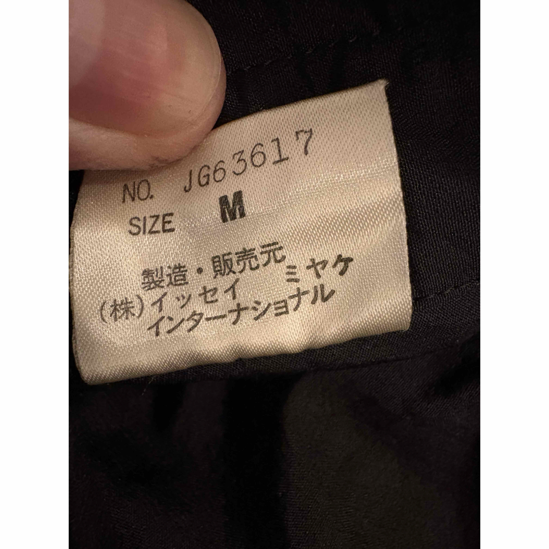 ISSEY MIYAKE - Issey Miyake イカコート 80年代 ブラック 筆 ISSEY MIYAKE - Issey Miyake イカコート 80年代 ブラック 筆