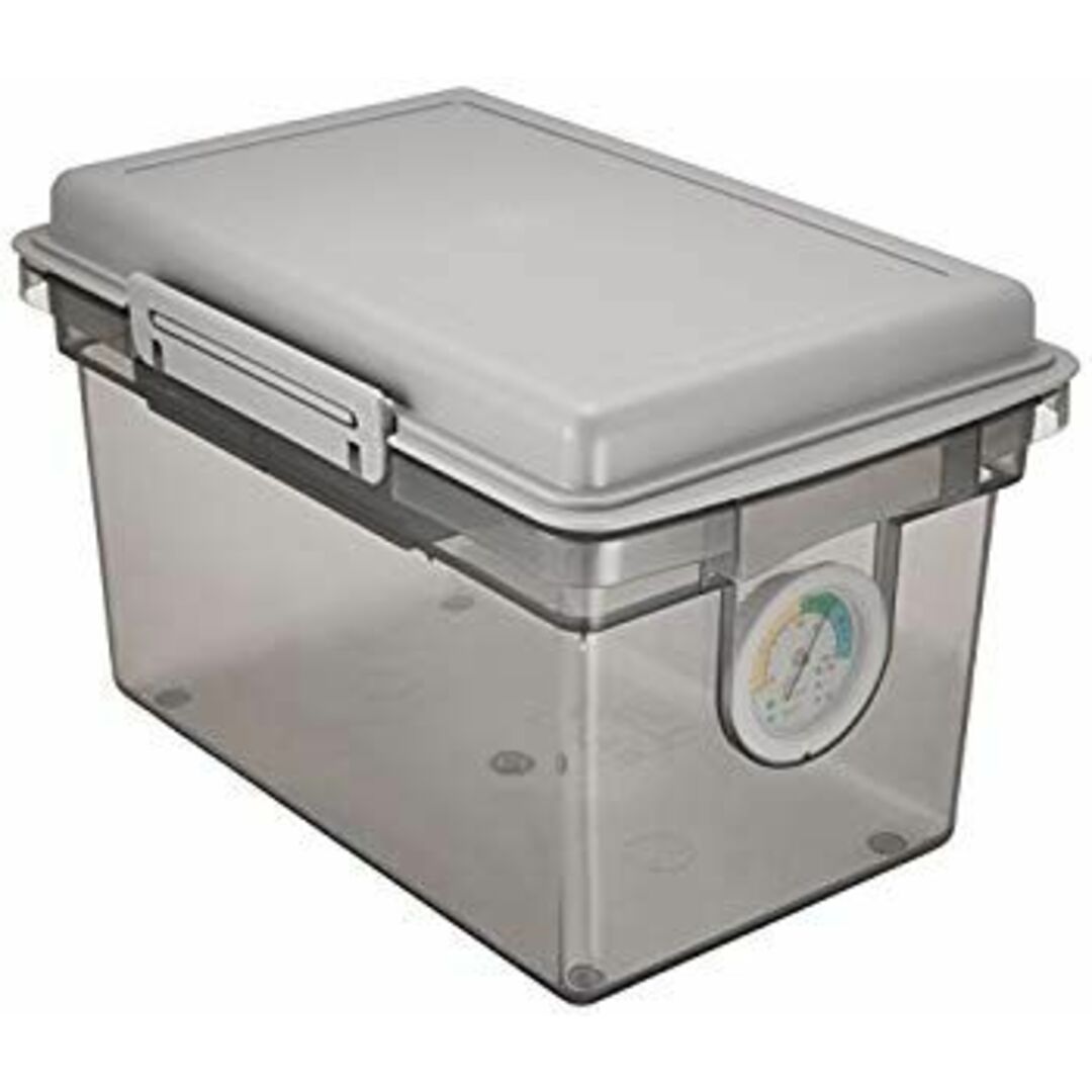 (未使用・未開封品) ナカバヤシ キャパティ ドライボックス 防湿庫 カメラ保管 8L グレー DB-8L-N sdt40b8 スマホ/家電/カメラのカメラ(防湿庫)の商品写真