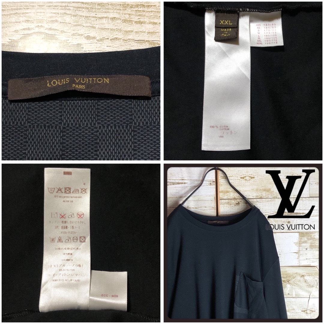 LOUIS VUITTON - LOUIS VUITTON ルイヴィトン ロング tシャツ LOUIS VUITTON - LOUIS VUITTON ルイヴィトン ロング tシャツ