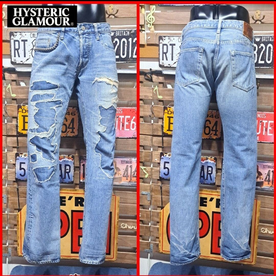 HYSTERIC GLAMOUR - 定価5万 ヒステリックグラマー UPR加工 HYSTERIC GLAMOUR - 定価5万 ヒステリックグラマー UPR加工