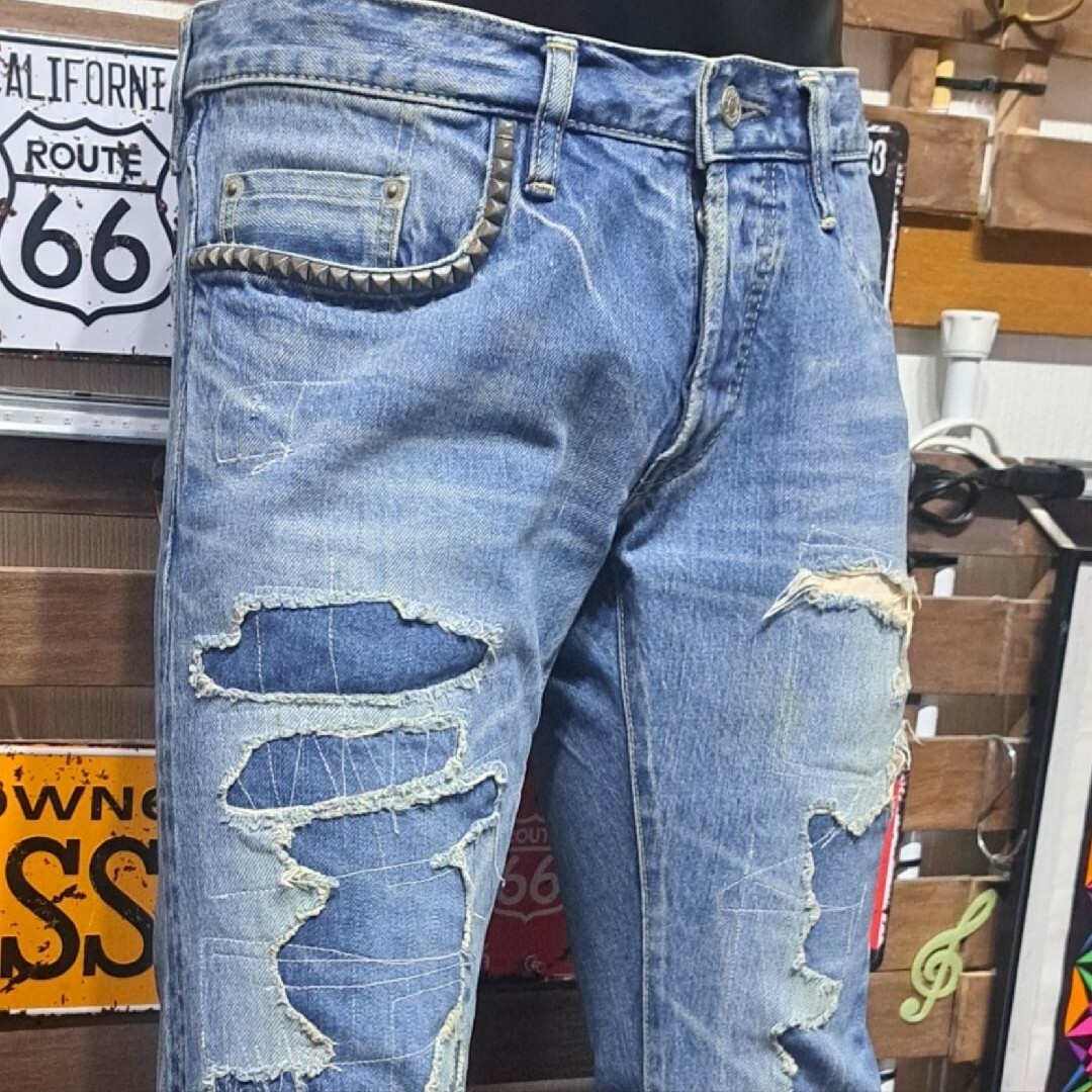 HYSTERIC GLAMOUR - 定価5万 ヒステリックグラマー UPR加工 HYSTERIC GLAMOUR - 定価5万 ヒステリックグラマー UPR加工