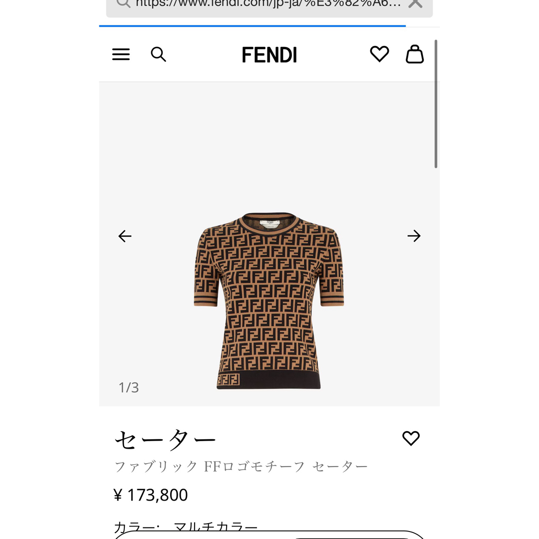 FENDI - FENDI ニット 36 の通販 by p's shop|フェンディならラクマ FENDI - FENDI ニット 36 の通販 by p's shop|フェンディならラクマ