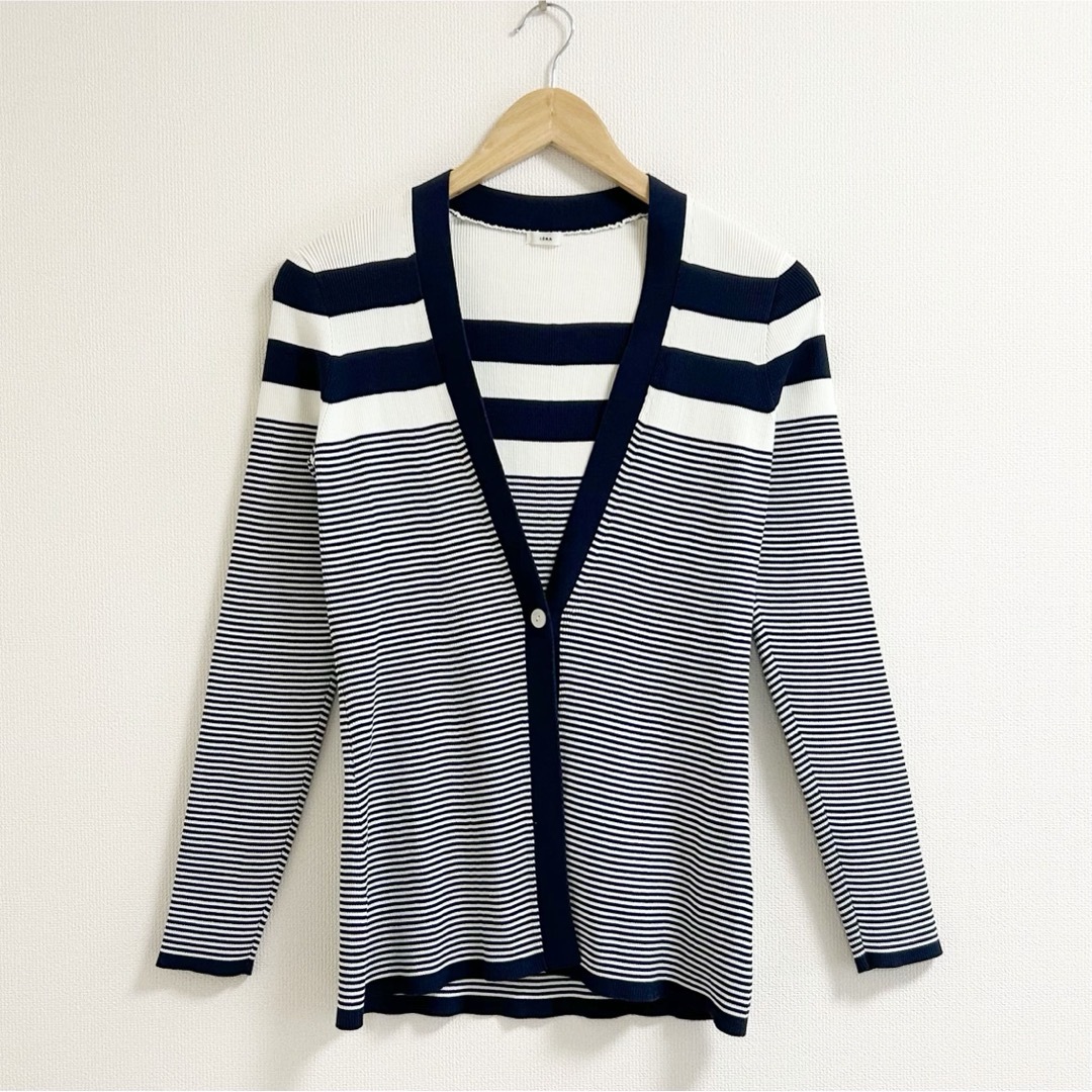IENA - m214_IENA 極美品✨21SS☘️2*2RIB Vネックカーディガン IENA - m214_IENA 極美品✨21SS☘️2*2RIB Vネックカーディガン