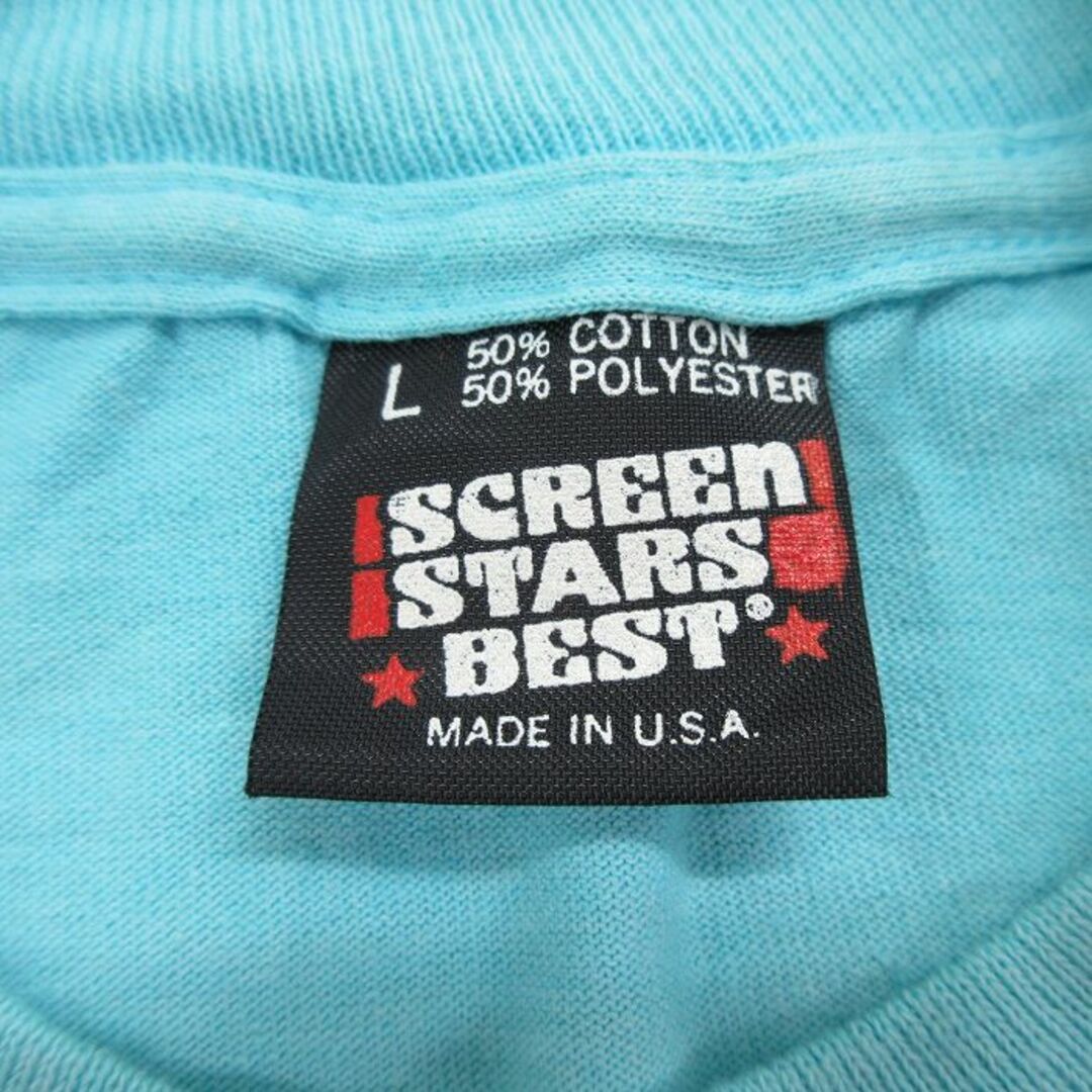 SCREEN STARS - L☆古着 スクリーンスターズ 半袖 ビンテージ T SCREEN STARS - L☆古着 スクリーンスターズ 半袖 ビンテージ T