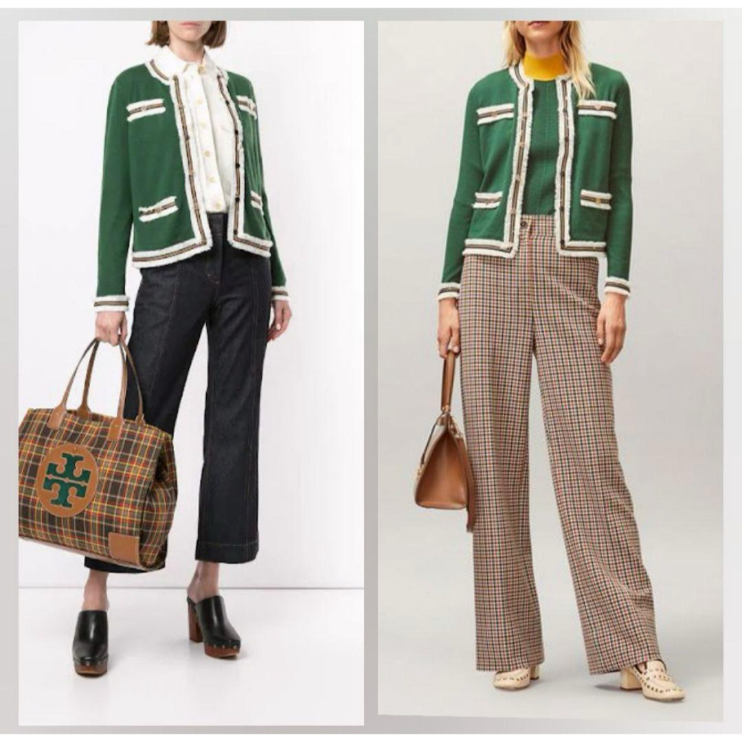 Tory Burch - TORY BURCHトリーバーチ カーディガン スプリング Tory Burch - TORY BURCHトリーバーチ カーディガン スプリング
