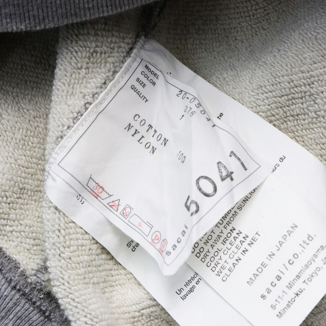 sacai - 2020SS コレクション サカイ sacai 20-05041 Sweat sacai - 2020SS コレクション サカイ sacai 20-05041 Sweat