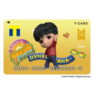 BTS TinyTAN J-hope Tカード Vポイントカード(カード)