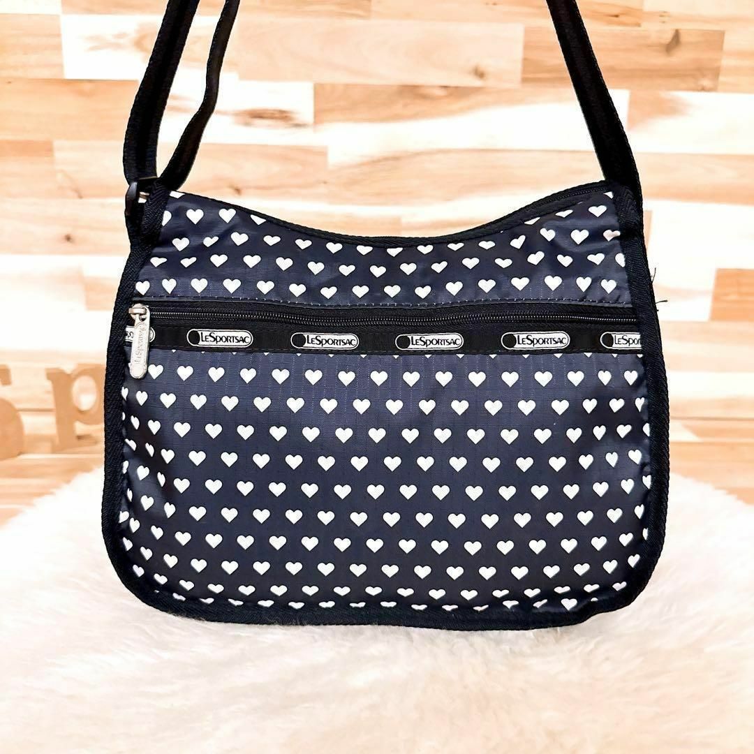 LeSportsac - 【レスポートサック】ハート 総柄 プリント LeSportsac - 【レスポートサック】ハート 総柄 プリント