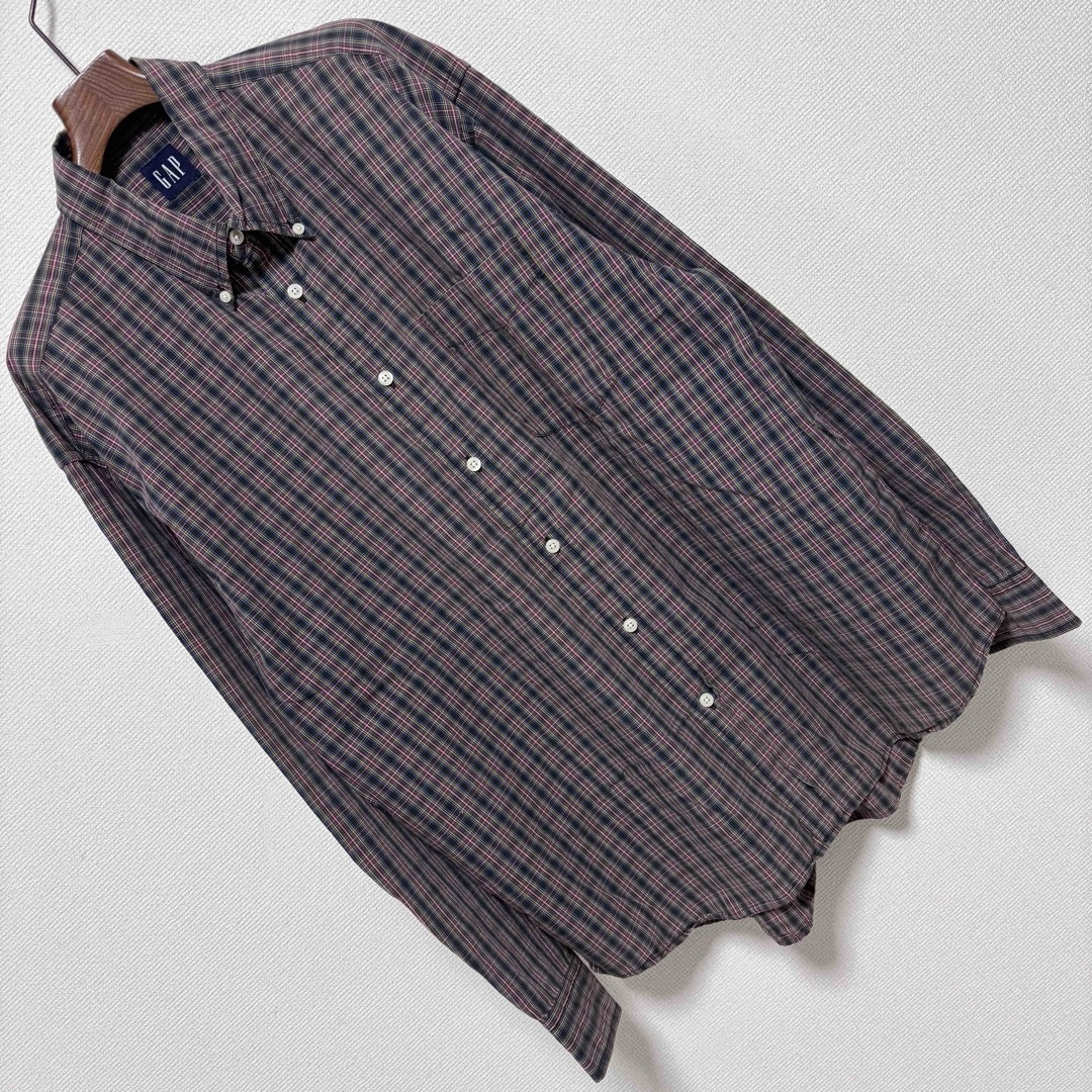 GAP - 90s□OLD GAP オールドギャップ□チェック ボタンダウン GAP - 90s□OLD GAP オールドギャップ□チェック ボタンダウン