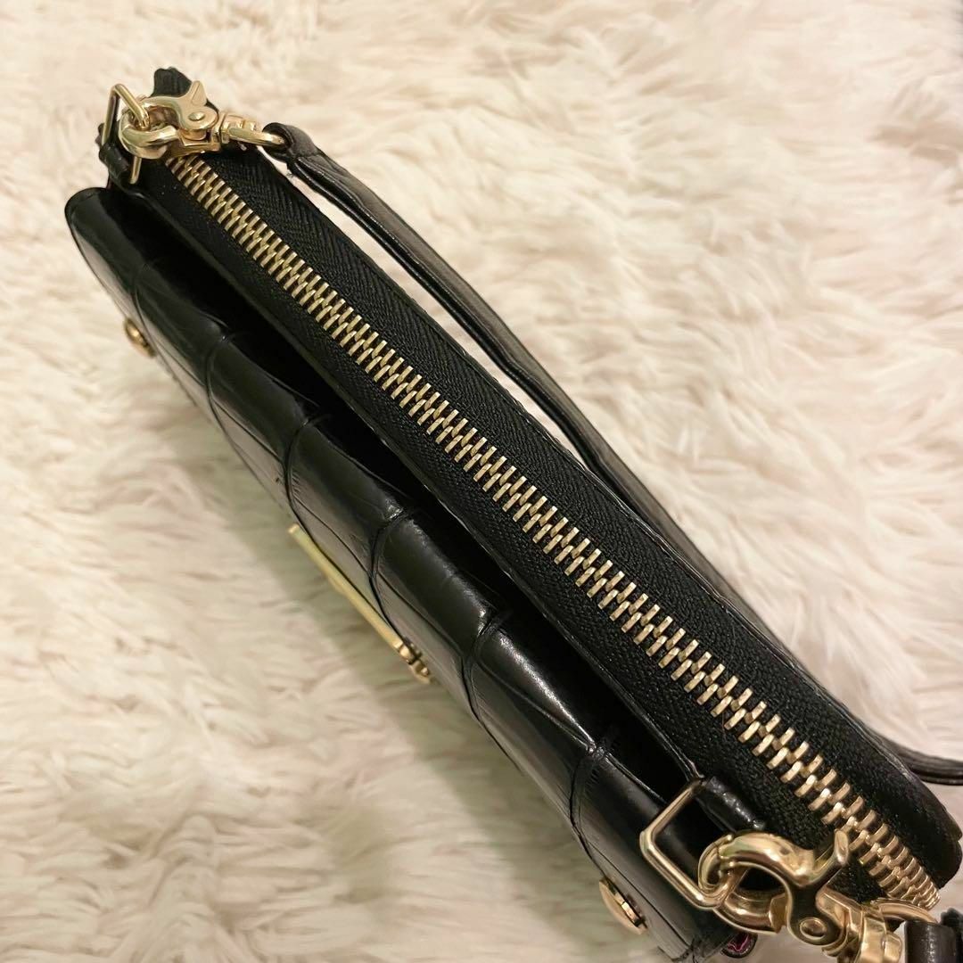 A.D.M.J. - 未使用級 ADMJ クロコダイル ワニ革 お財布 A.D.M.J. - 未使用級 ADMJ クロコダイル ワニ革 お財布