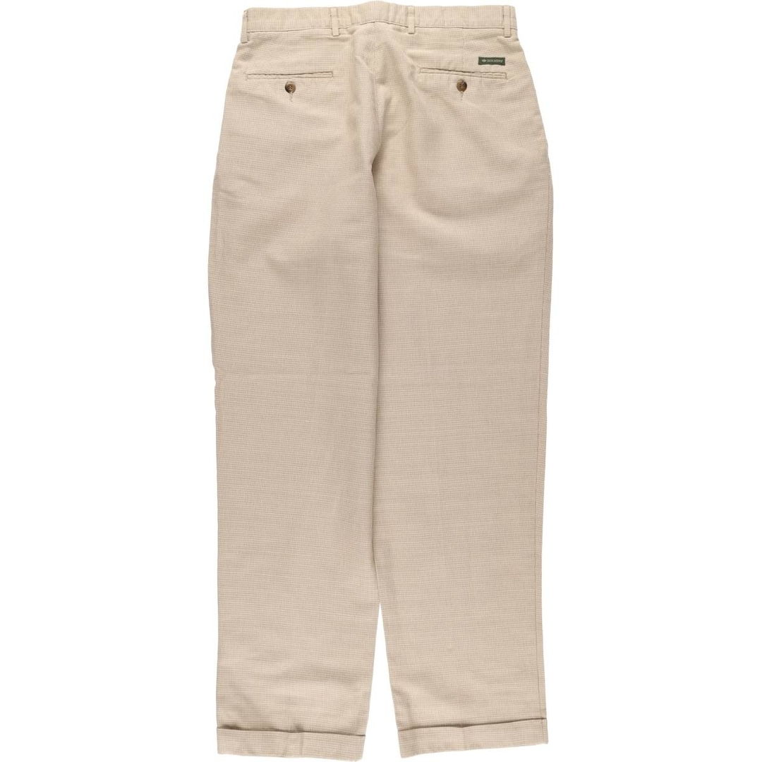 古着 90年代 ドッカーズ DOCKERS class A 千鳥格子柄 ツータック 古着 90年代 ドッカーズ DOCKERS class A 千鳥格子柄 ツータック