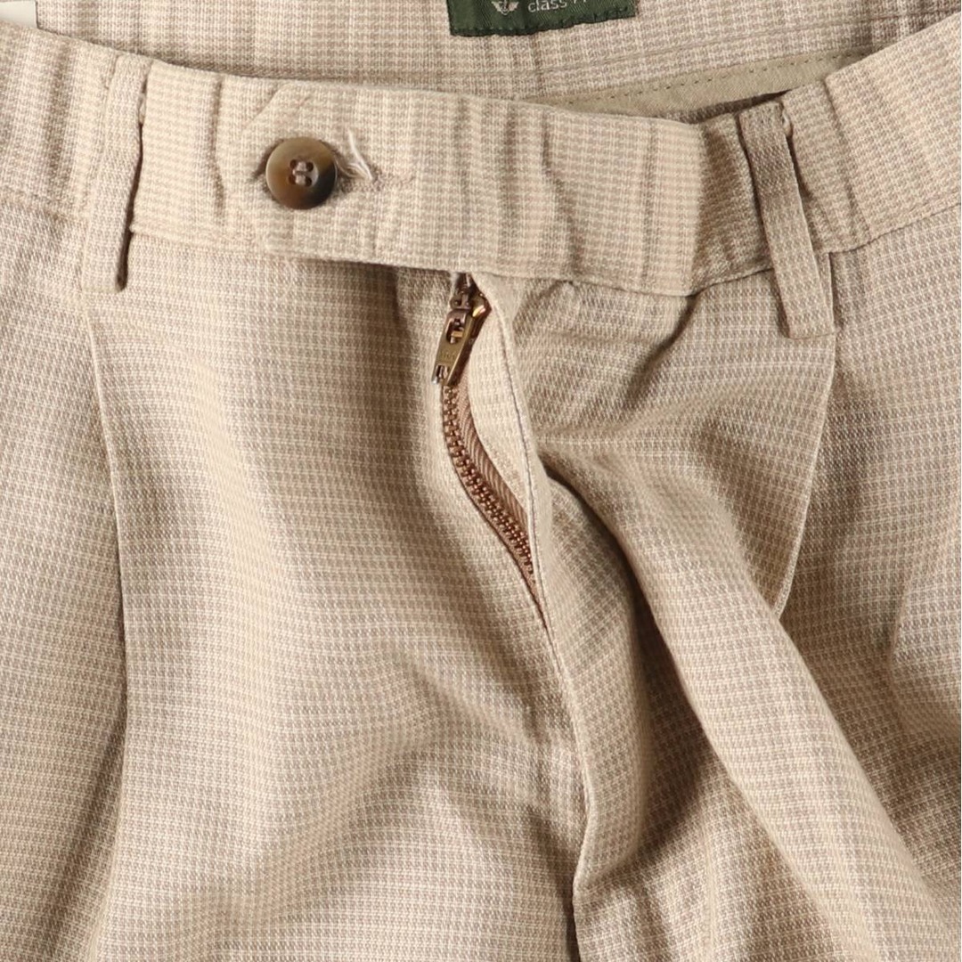 古着 90年代 ドッカーズ DOCKERS class A 千鳥格子柄 ツータック 古着 90年代 ドッカーズ DOCKERS class A 千鳥格子柄 ツータック