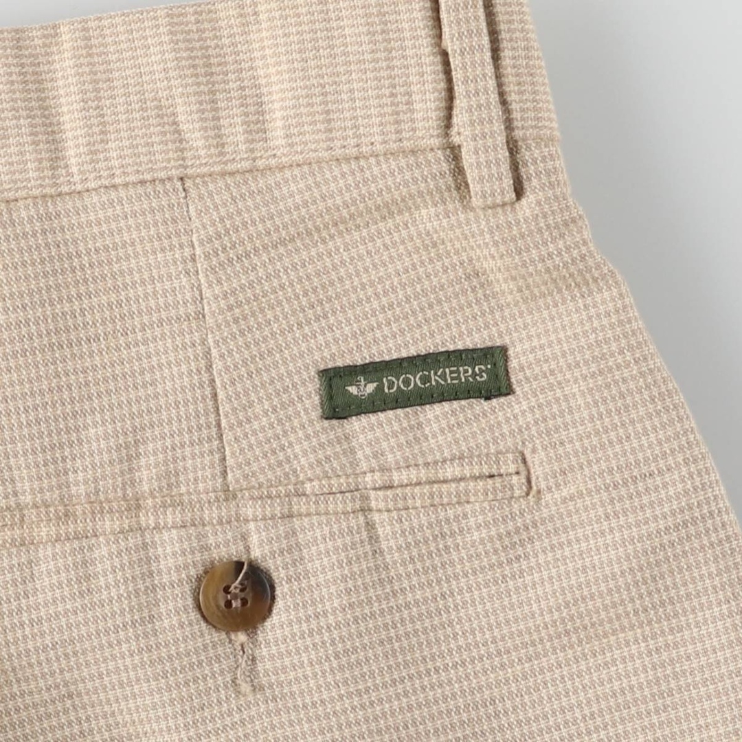 古着 90年代 ドッカーズ DOCKERS class A 千鳥格子柄 ツータック 古着 90年代 ドッカーズ DOCKERS class A 千鳥格子柄 ツータック