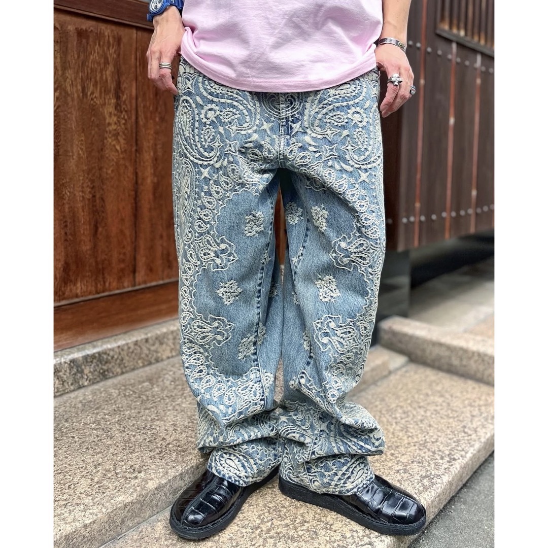 Supreme - Supreme Bandana Jacquard Baggy Jean 32の通販 by Supreme - Supreme Bandana Jacquard Baggy Jean 32の通販 by