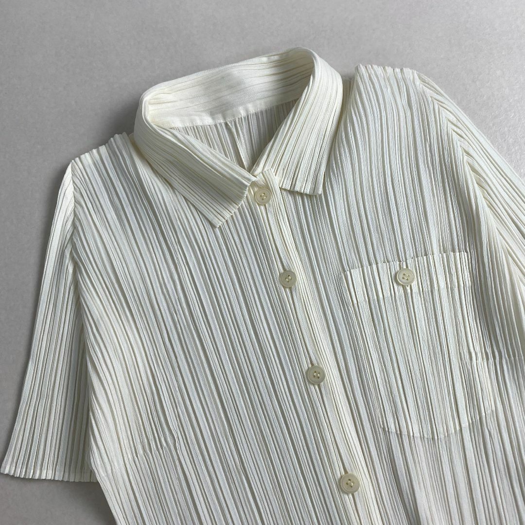 PLEATS PLEASE ISSEY MIYAKE - 美品 プリーツプリーズ ブラウス PLEATS PLEASE ISSEY MIYAKE - 美品 プリーツプリーズ ブラウス