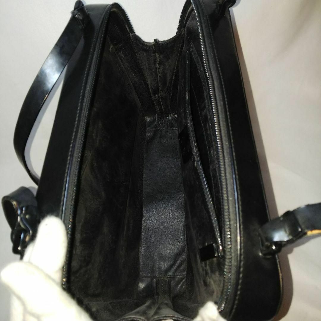 GUCCI - GUCCI グッチ ショルダーバッグ エナメルバック GUCCI - GUCCI グッチ ショルダーバッグ エナメルバック
