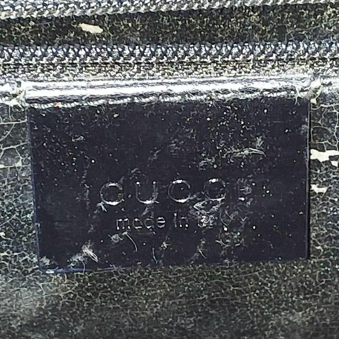 GUCCI - GUCCI グッチ ショルダーバッグ エナメルバック GUCCI - GUCCI グッチ ショルダーバッグ エナメルバック