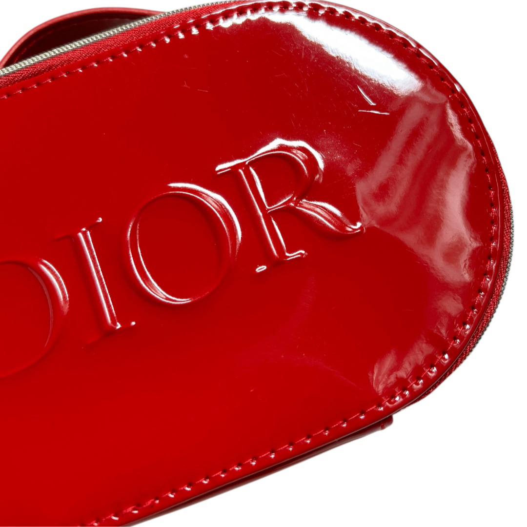Dior - 【レア】DIOR 最新 正規ノベルティ レッド ポーチ Dior - 【レア】DIOR 最新 正規ノベルティ レッド ポーチ