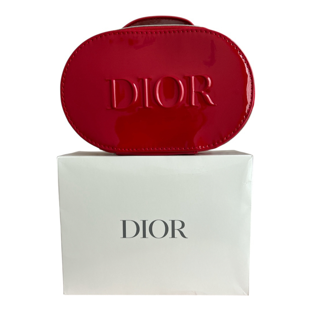 Dior - 【レア】DIOR 最新 正規ノベルティ レッド ポーチ Dior - 【レア】DIOR 最新 正規ノベルティ レッド ポーチ
