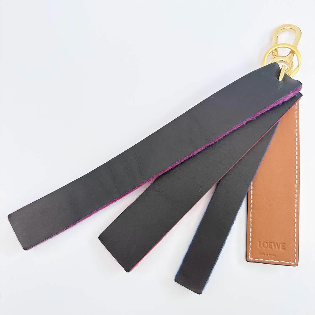 LOEWE - ロエベ キーリング キーホルダー チャーム レザー LOEWE - ロエベ キーリング キーホルダー チャーム レザー